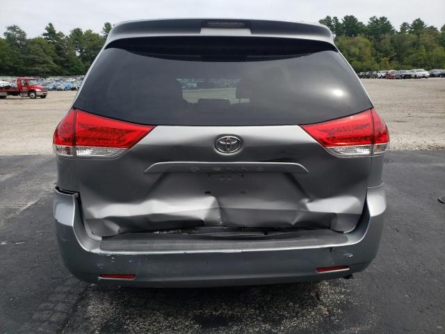 5TDJK3DCXCS039880 - 2012 TOYOTA SIENNA LE 银色 照片 6