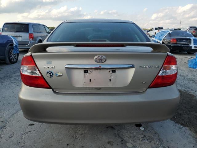 4T1BF32K64U576192 - 2004 TOYOTA CAMRY LE TAN photo 6