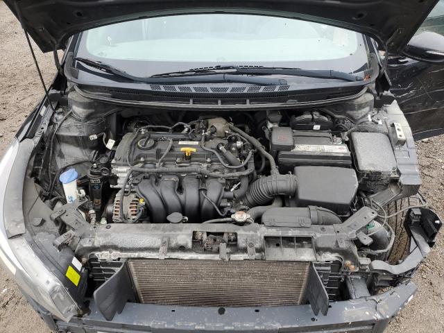 3KPFN4A88HE005716 - 2017 KIA FORTE EX BLACK photo 11