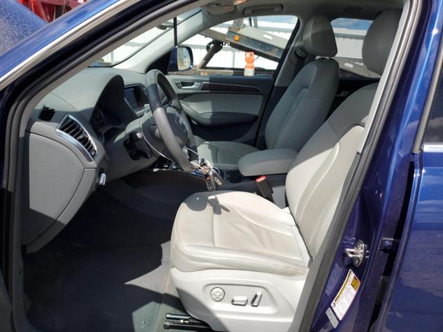 WA1LFAFP2FA112575 - 2015 AUDI Q5 PREMIUM PLUS BLUE photo 7