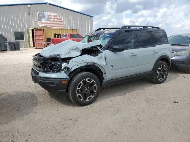 3FMCR9C60NRD96344 - 2022 FORD BRONCO SPO OUTER BANKS GRAY photo 1