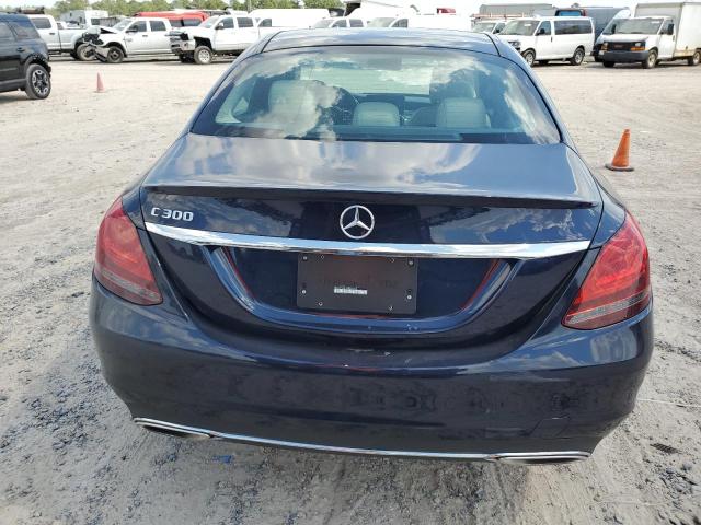 W1KWF8DB1MR609608 - 2021 MERCEDES-BENZ C 300 BLUE photo 6