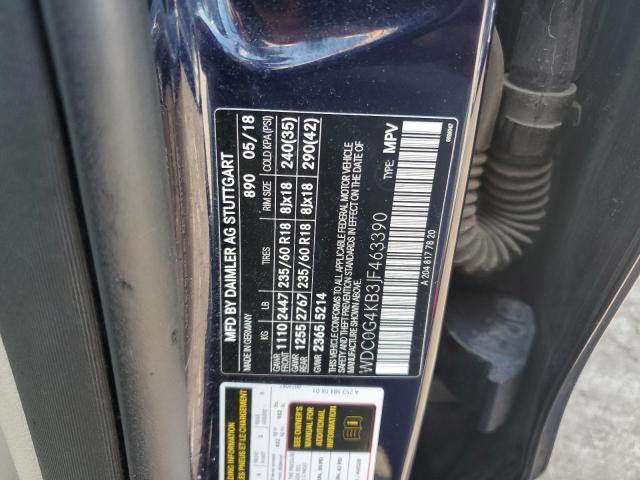 WDC0G4KB3JF463390 - 2018 MERCEDES-BENZ GLC 300 4MATIC BLUE photo 13
