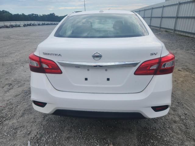 3N1AB7AP1KY428996 - 2019 NISSAN SENTRA S WHITE photo 6
