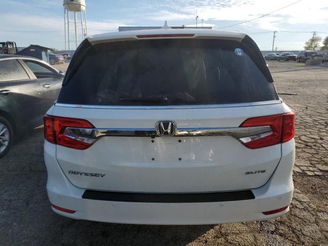 5FNRL6H90KB024047 - 2019 HONDA ODYSSEY ELITE Blanc photo 6