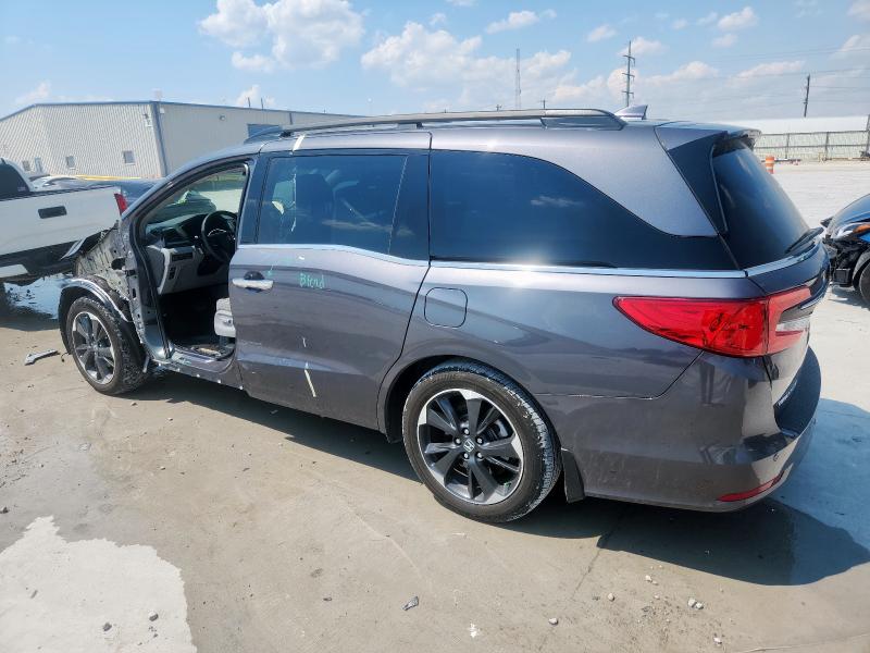 5FNRL6H97RB001696 - 2024 HONDA ODYSSEY ELITE ნაცრისფერი ფოტო 2