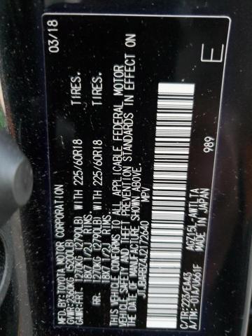 JTJBARBZ4J2172640 - 2018 LEXUS NX 300 BASE Qara foto 12