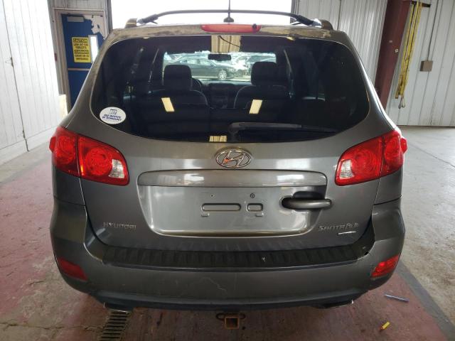 5NMSH73E19H296550 - 2009 HYUNDAI SANTA FE SE GRAY photo 6