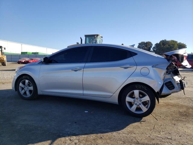 5NPDH4AE9BH036285 - 2011 HYUNDAI ELANTRA GLS SILVER photo 2