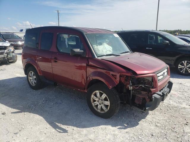 5J6YH28727L015028 - 2007 HONDA ELEMENT EX RED photo 4