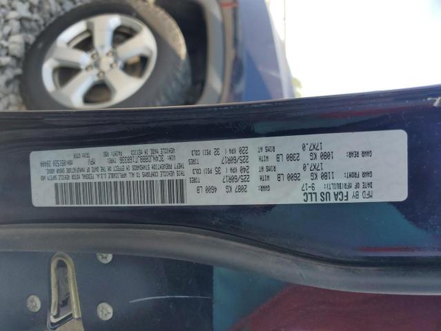 3C4NJDBB8JT168336 - 2018 JEEP COMPASS LATITUDE ლურჯი ფოტო 12