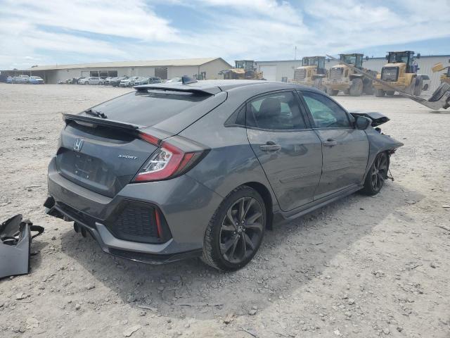 SHHFK7H43JU205561 - 2018 HONDA CIVIC SPORT GRAY photo 3
