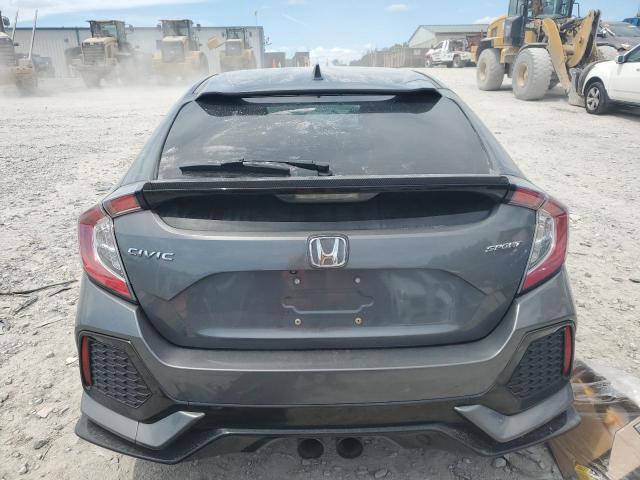 SHHFK7H43JU205561 - 2018 HONDA CIVIC SPORT GRAY photo 6