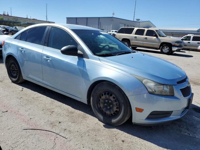 1G1PC5SH1C7242354 - 2012 CHEVROLET CRUZE LS BLUE photo 4