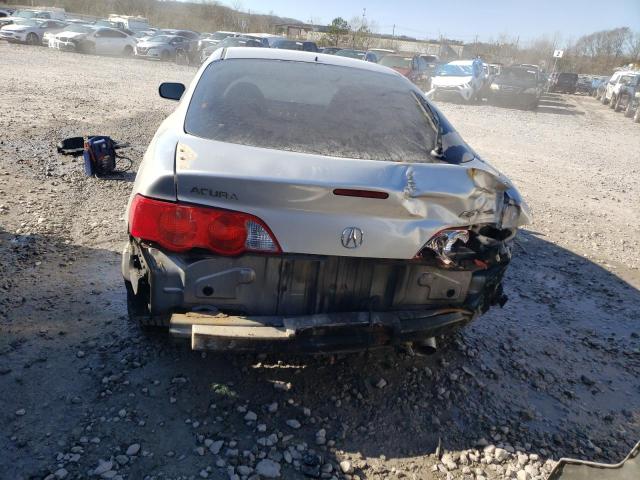 JH4DC53072C038312 - 2002 ACURA RSX TYPE-S SILVER photo 6
