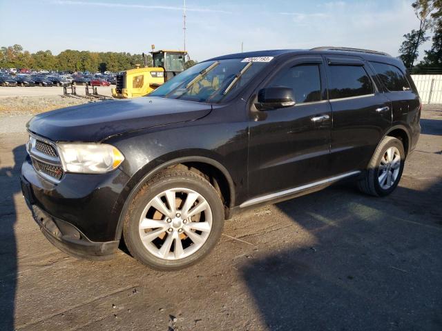 1C4RDJDG5DC663691 - 2013 DODGE DURANGO CREW BLACK photo 1