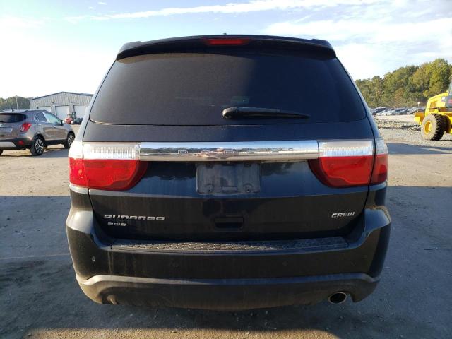 1C4RDJDG5DC663691 - 2013 DODGE DURANGO CREW BLACK photo 6