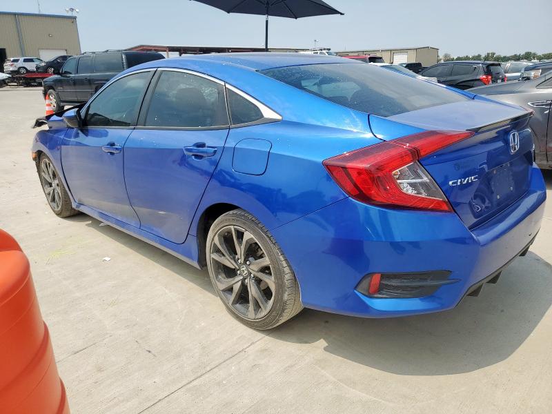 19XFC2F8XME202867 - 2021 HONDA CIVIC SPORT BLUE photo 2
