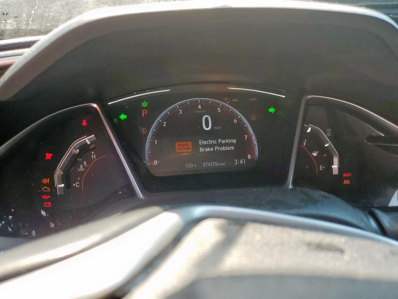 19XFC2F8XME202867 - 2021 HONDA CIVIC SPORT BLUE photo 9