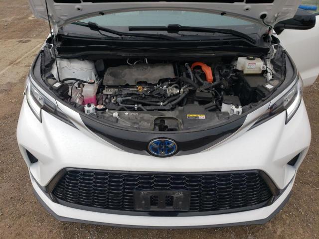 5TDGSKFC9NS045836 - 2022 TOYOTA SIENNA LE WHITE photo 12