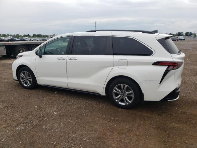 5TDGSKFC9NS045836 - 2022 TOYOTA SIENNA LE WHITE photo 2