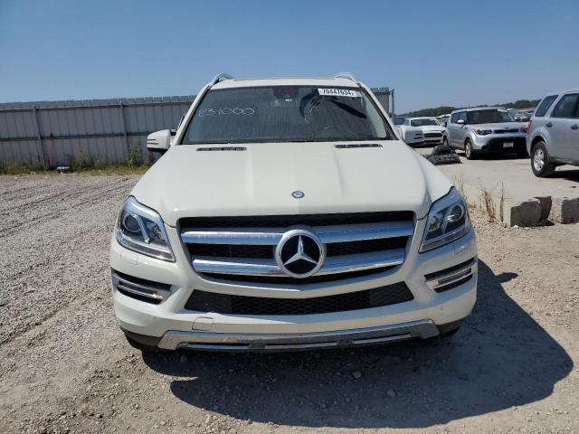 4JGDF7CE8DA231000 - 2013 MERCEDES-BENZ GL 450 4MATIC WHITE photo 5