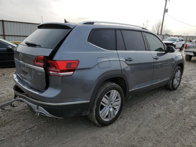 1V2ER2CA8KC607923 - 2019 VOLKSWAGEN ATLAS SEL GRAY photo 3