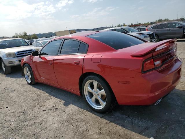 2C3CDXCT6CH143765 - 2012 DODGE CHARGER R/T RED photo 2
