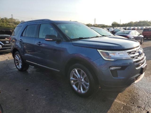 1FM5K8D80JGB16088 - 2018 FORD EXPLORER XLT BLUE photo 4