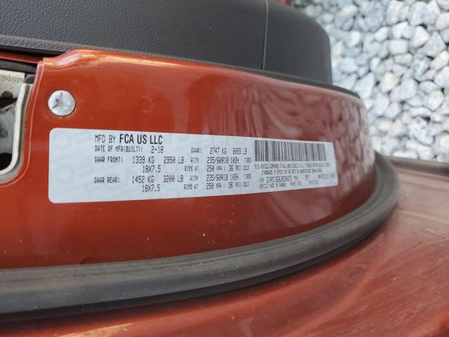 2C4RC1BG8JR234375 - 2018 CHRYSLER PACIFICA TOURING L RED photo 13