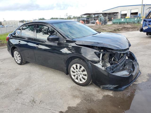 3N1AB7AP6KY445678 - 2019 NISSAN SENTRA S BLACK photo 4