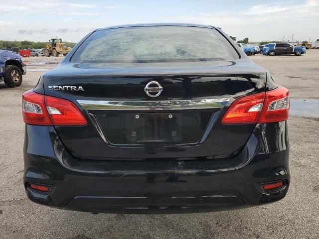3N1AB7AP6KY445678 - 2019 NISSAN SENTRA S BLACK photo 6