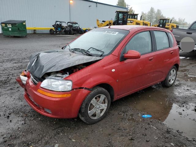 KL1TD666X8B068958 - 2008 CHEVROLET AVEO BASE RED photo 1