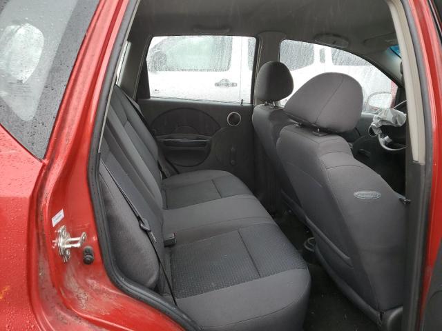 KL1TD666X8B068958 - 2008 CHEVROLET AVEO BASE RED photo 10