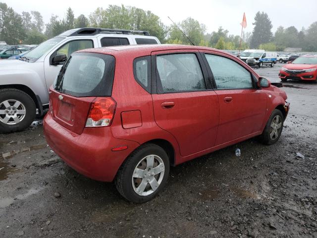 KL1TD666X8B068958 - 2008 CHEVROLET AVEO BASE RED photo 3