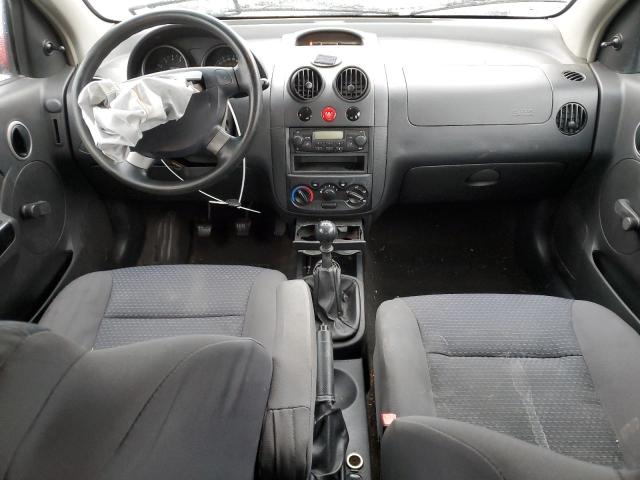 KL1TD666X8B068958 - 2008 CHEVROLET AVEO BASE RED photo 8