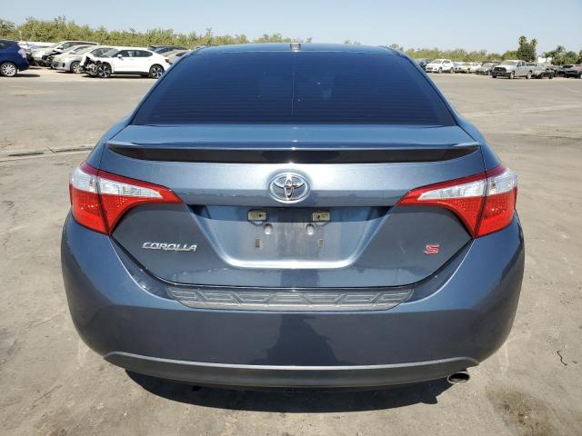 5YFBURHE5GP376971 - 2016 TOYOTA COROLLA L BLUE photo 6