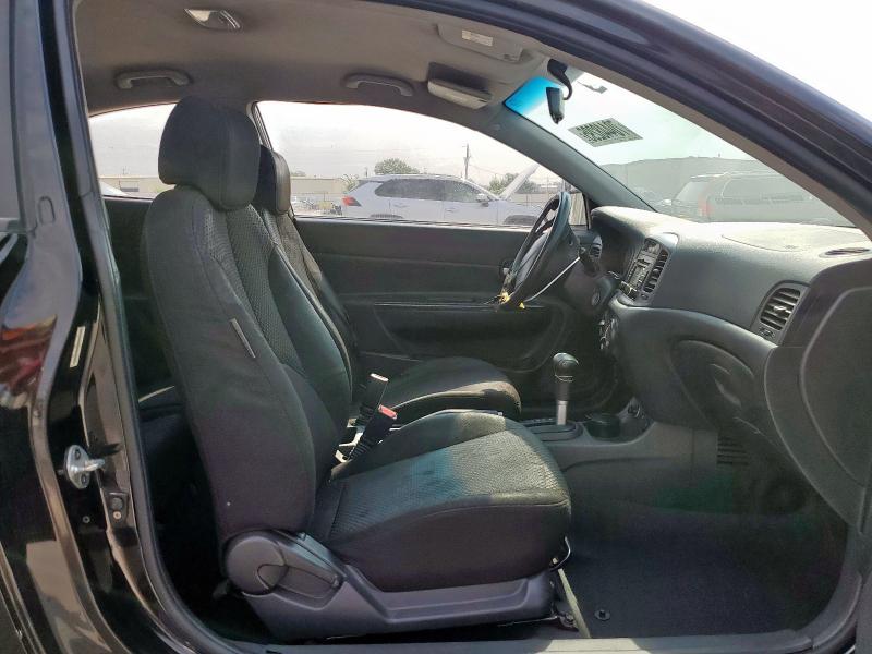 KMHCM36C88U082578 - 2008 HYUNDAI ACCENT GS BLACK photo 10