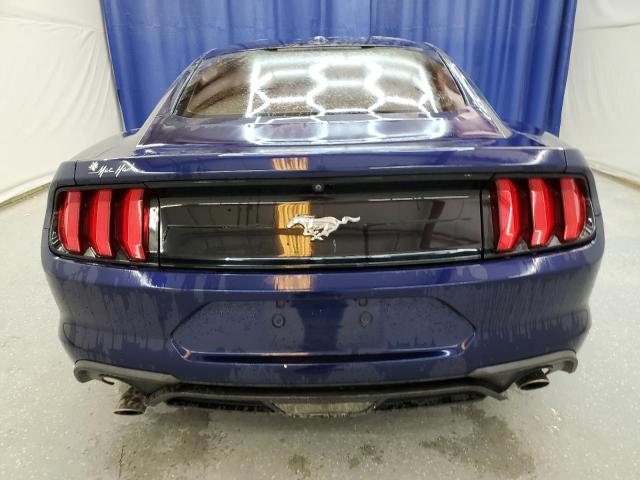 1FA6P8THXK5187829 - 2019 FORD MUSTANG BLUE photo 6