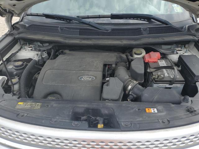 1FMHK7D88BGA86590 - 2011 FORD EXPLORER XLT WHITE photo 12