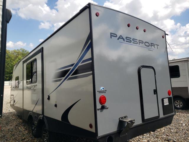 4YDT24023MK410315 - 2021 KEYSTONE PASSPORT TWO TONE photo 3