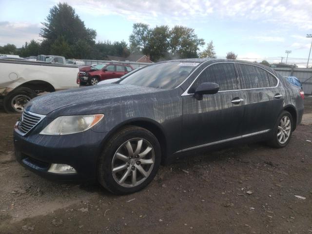 JTHGL46F075004084 - 2007 LEXUS LS 460L BLACK photo 1