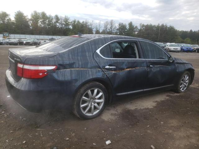 JTHGL46F075004084 - 2007 LEXUS LS 460L BLACK photo 3