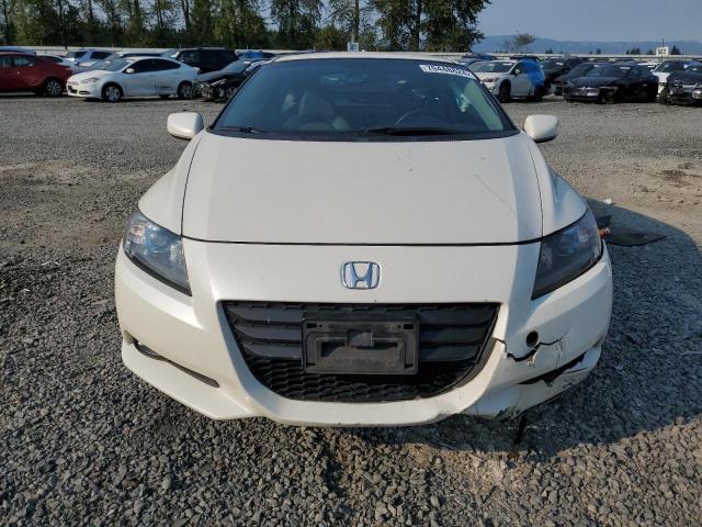 JHMZF1D60BS003884 - 2011 HONDA CR-Z EX WHITE photo 5