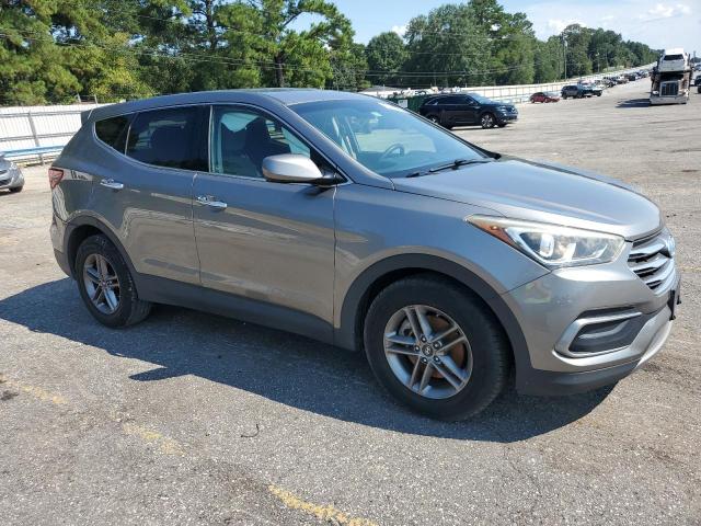 5NMZT3LB9JH080915 - 2018 HYUNDAI SANTA FE S GRAY photo 4