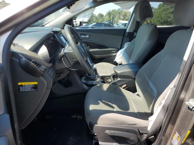5NMZT3LB9JH080915 - 2018 HYUNDAI SANTA FE S GRAY photo 7