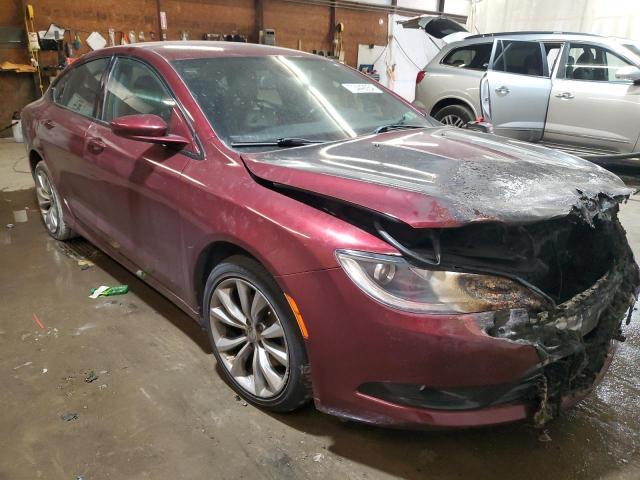 1C3CCCBB9FN713208 - 2015 CHRYSLER 200 S BURGUNDY photo 4