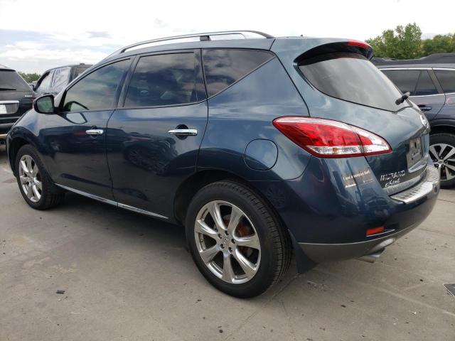 JN8AZ1MW7DW306781 - 2013 NISSAN MURANO S BLUE photo 2