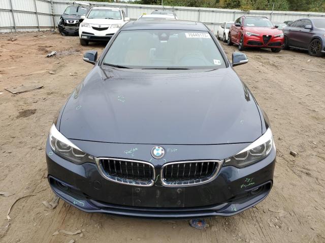 WBA4J3C59JBG91266 - 2018 BMW 430XI GRAN COUPE BLUE photo 5