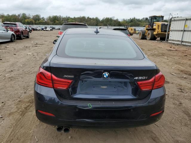 WBA4J3C59JBG91266 - 2018 BMW 430XI GRAN COUPE BLUE photo 6